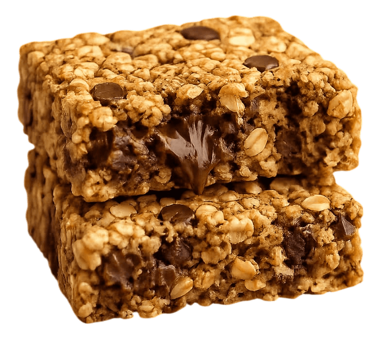 Stack of Candy Couture handcrafted oat bars